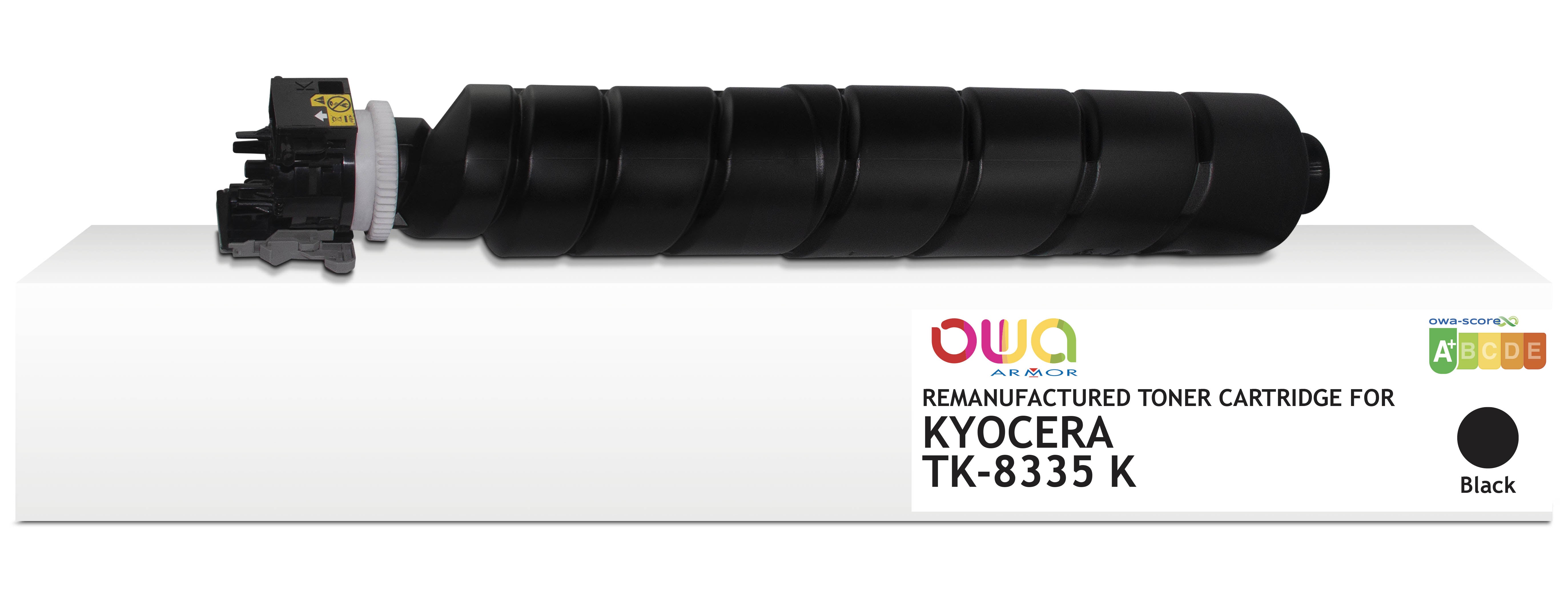 Kyocera Kyocera Tk-8335K - Remanufactured Toner Owa - Black
