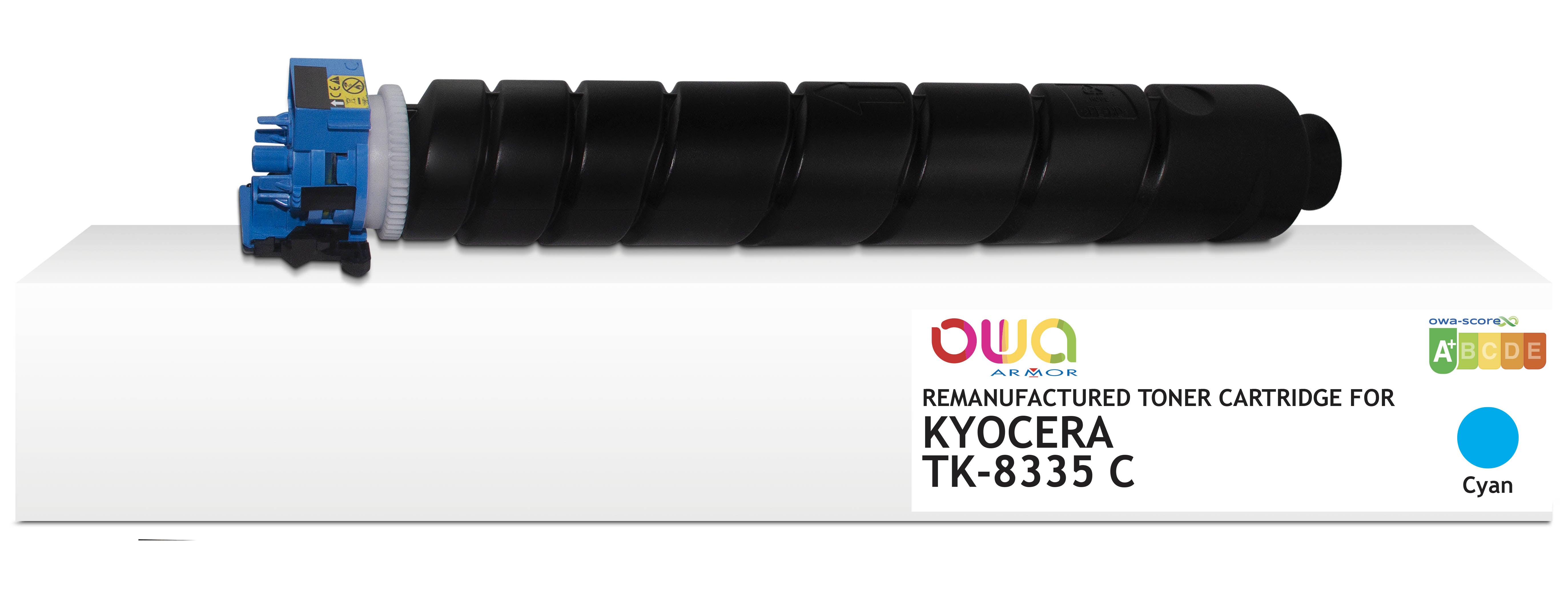 Kyocera Kyocera Tk-8335C - Remanufactured Toner Owa - Cyan
