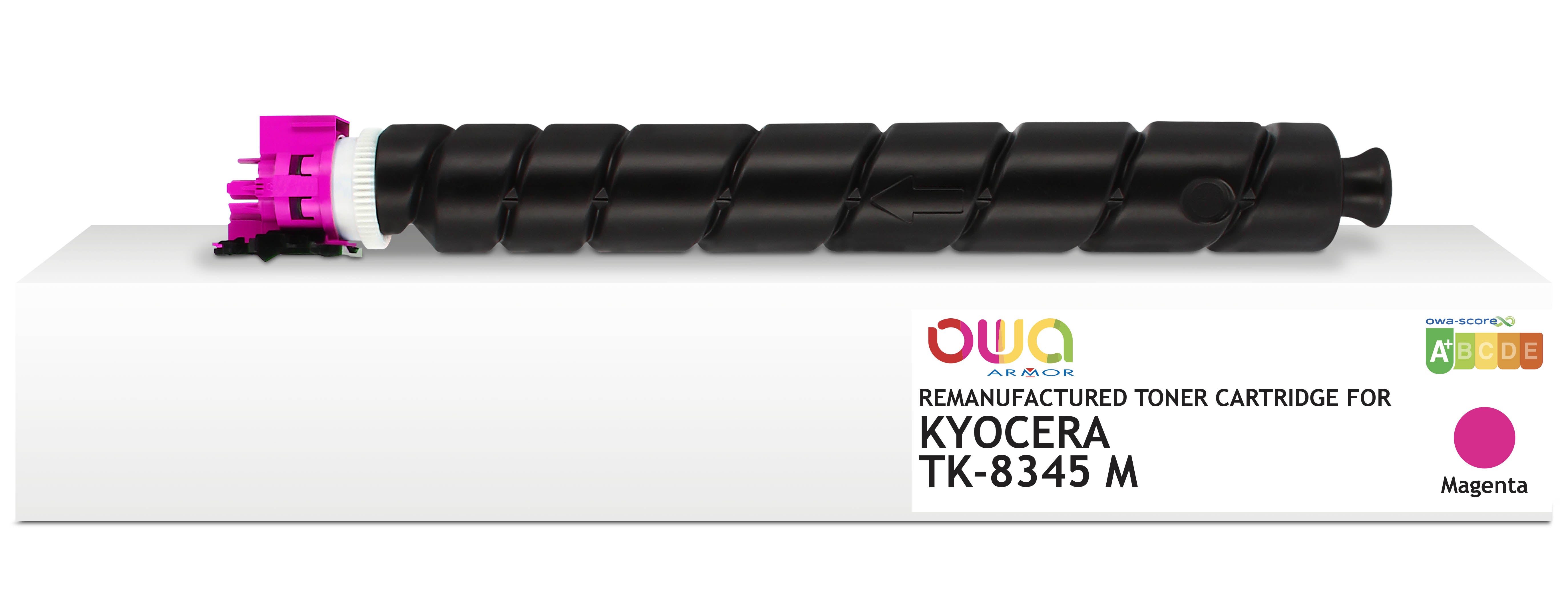Kyocera Kyocera Tk-8345M - Remanufactured Toner Owa - Magenta