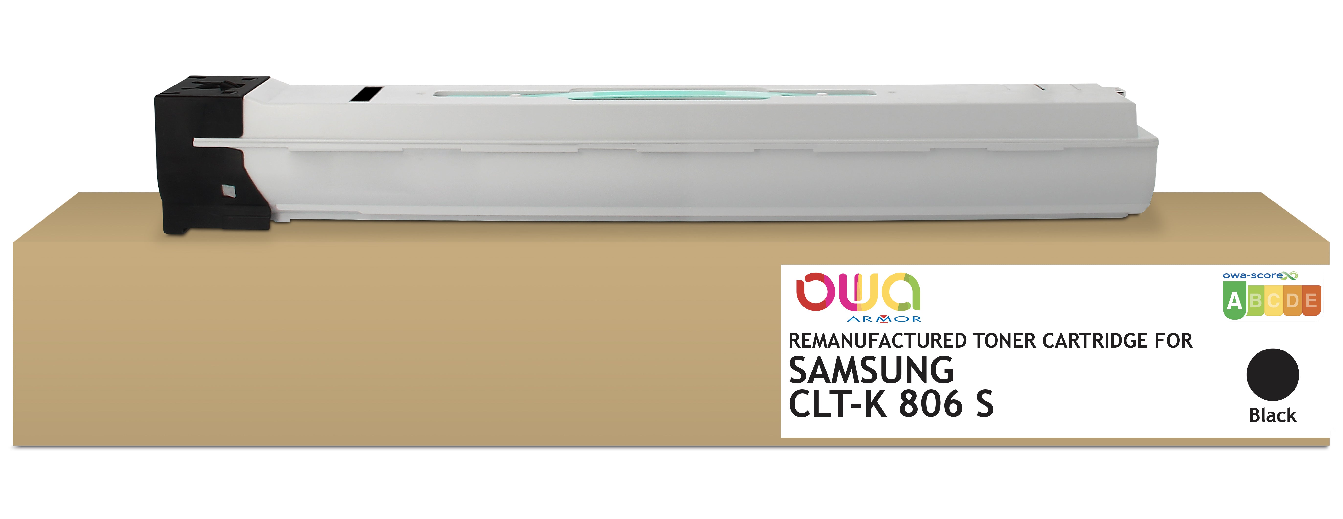 Samsung Samsung Clt-K 806 S/Els - Remanufactured Toner Owa - Black
