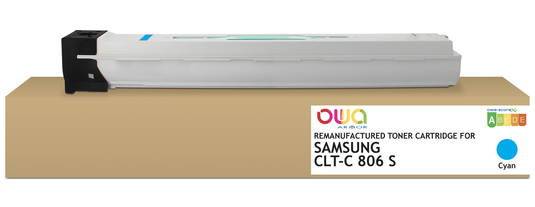 Samsung Samsung Clt-C 806 S/Els - Remanufactured Toner Owa - Cyan