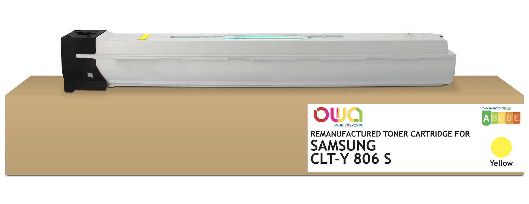 Samsung Samsung Clt-Y 806 S/Els - Remanufactured Toner Owa - Yellow