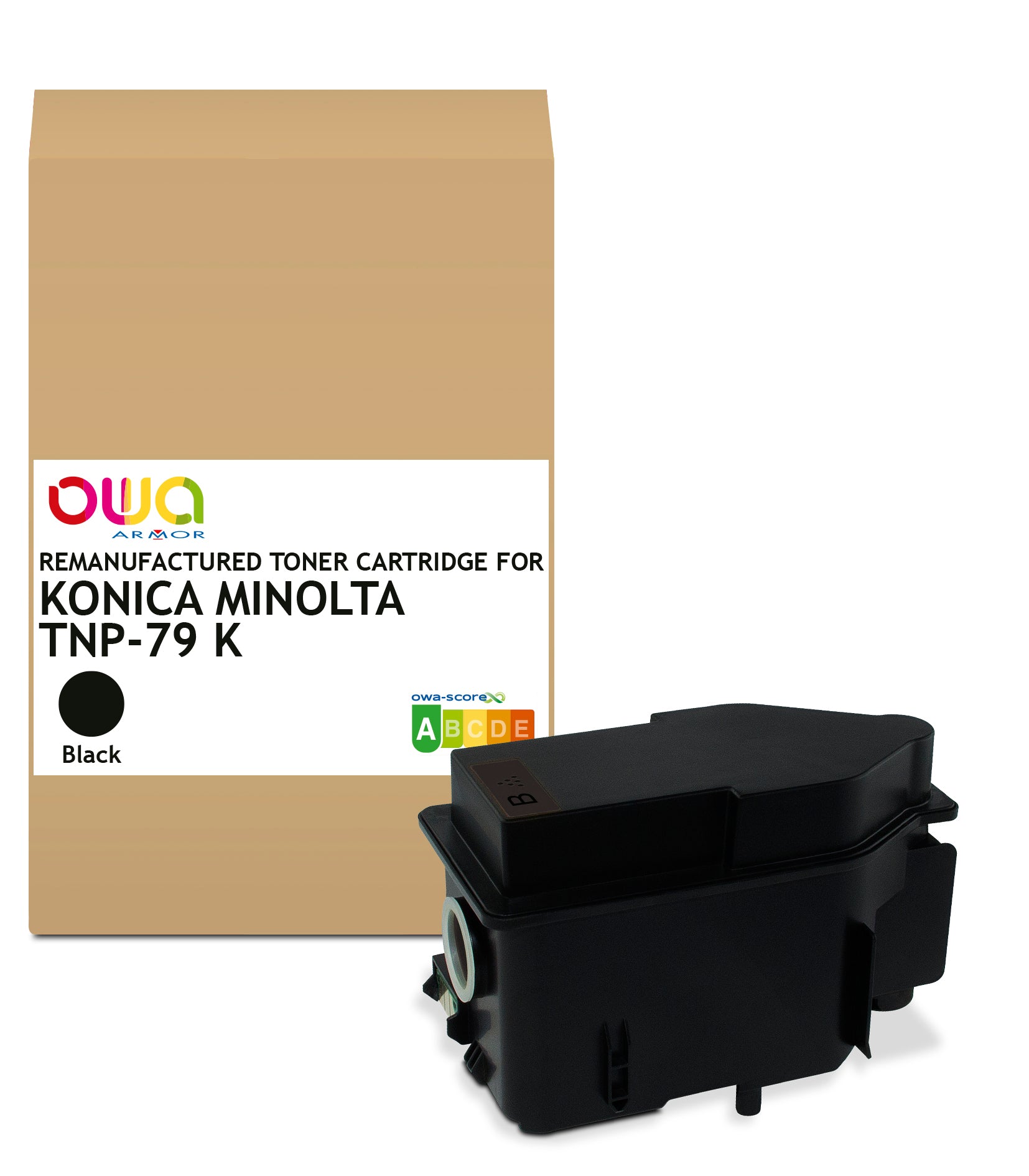 Konica Minolta Konica Minolta Tnp79k - Remanufactured Toner Owa - Black
