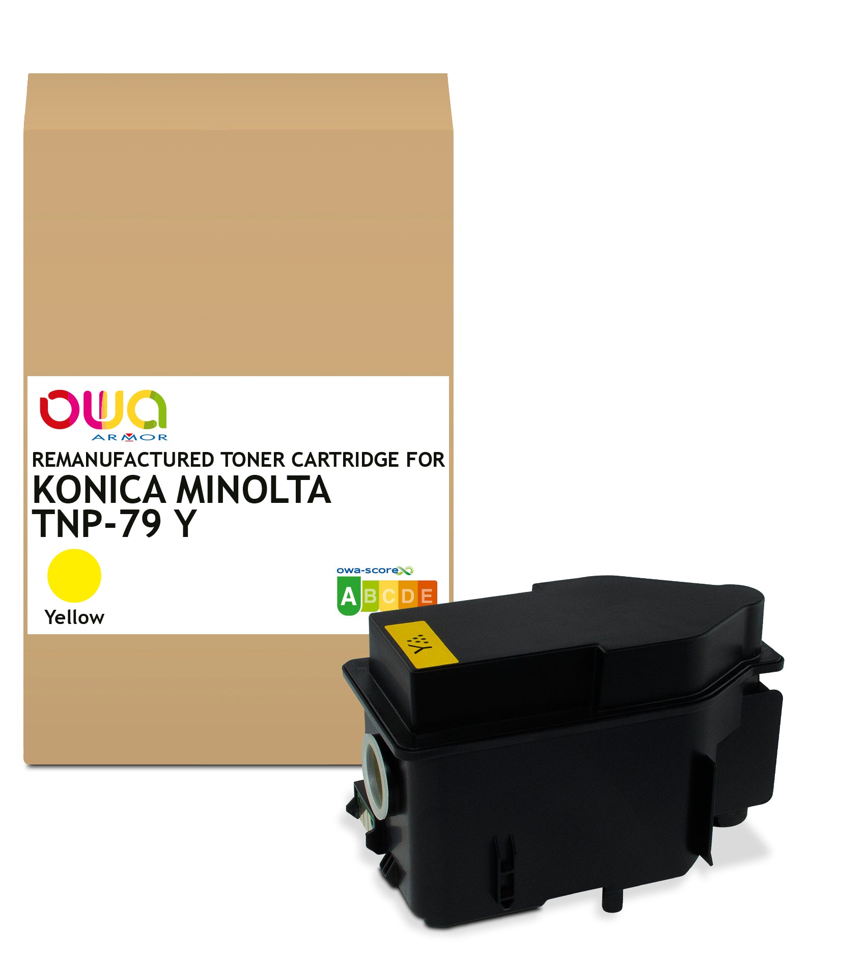 Konica Minolta Konica Minolta Tnp79y - Remanufactured Toner Owa - Yellow