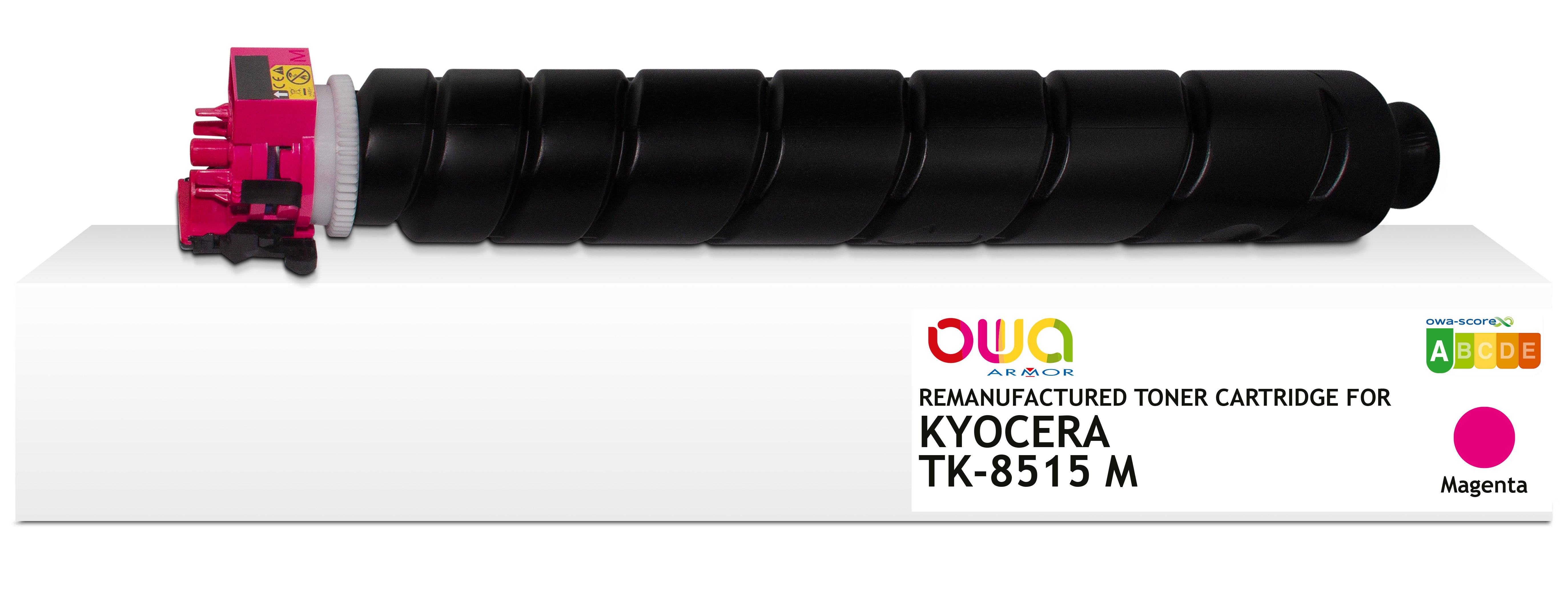 Kyocera Kyocera Tk-8515M - Remanufactured Toner Owa - Magenta