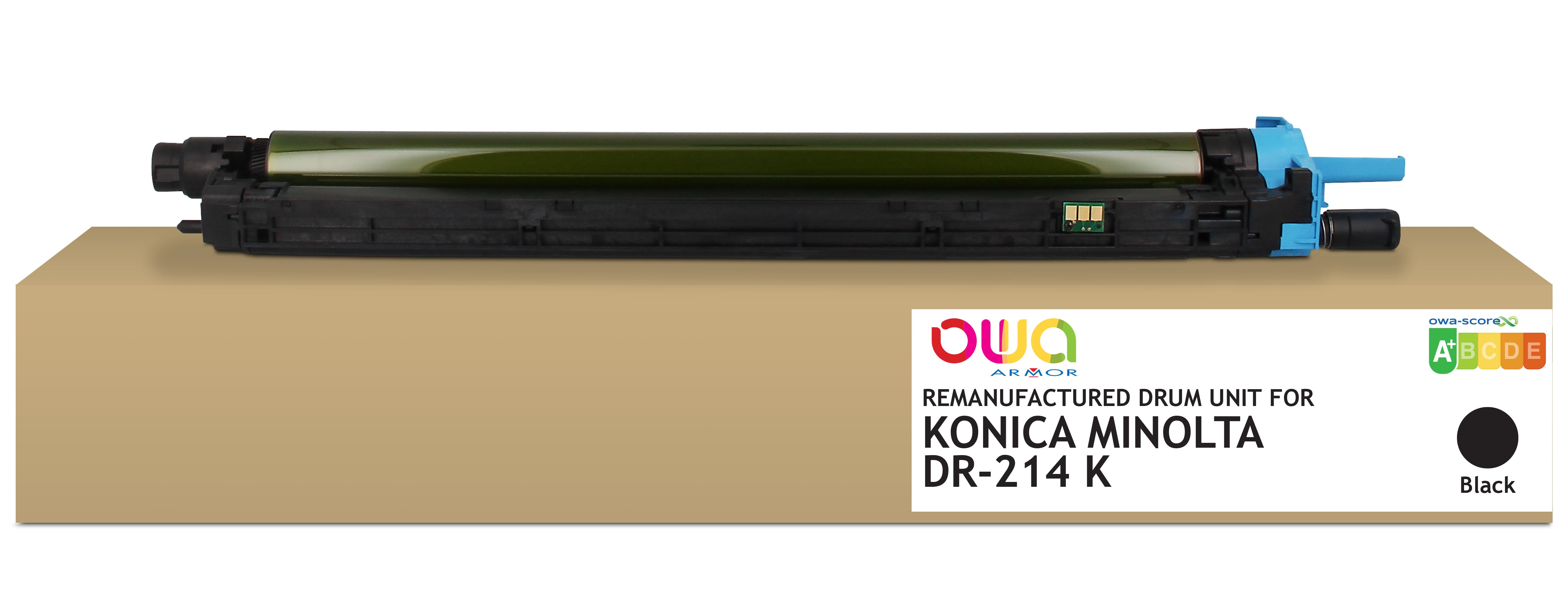 Konica Minolta Konica Minolta Dr214k - Remanufactured Drum Owa - Black