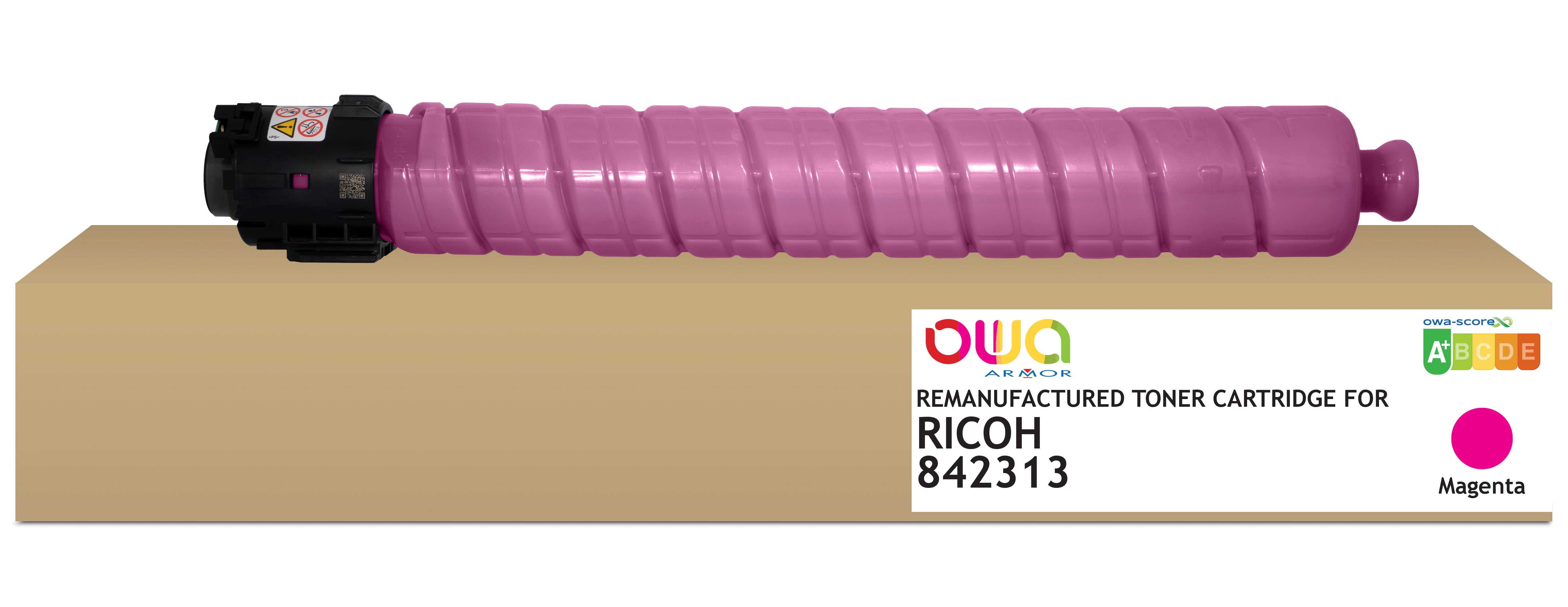 Ricoh Ricoh 842313 - Remanufactured Toner Owa - Magenta