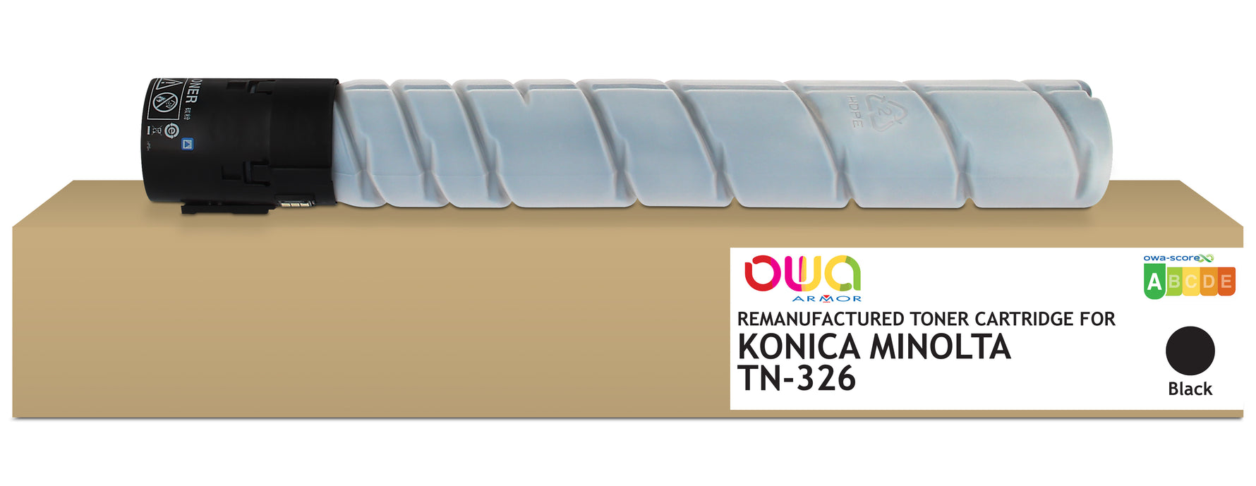 Konica Minolta Konica Minolta Tn326 - Remanufactured Toner Owa - Black