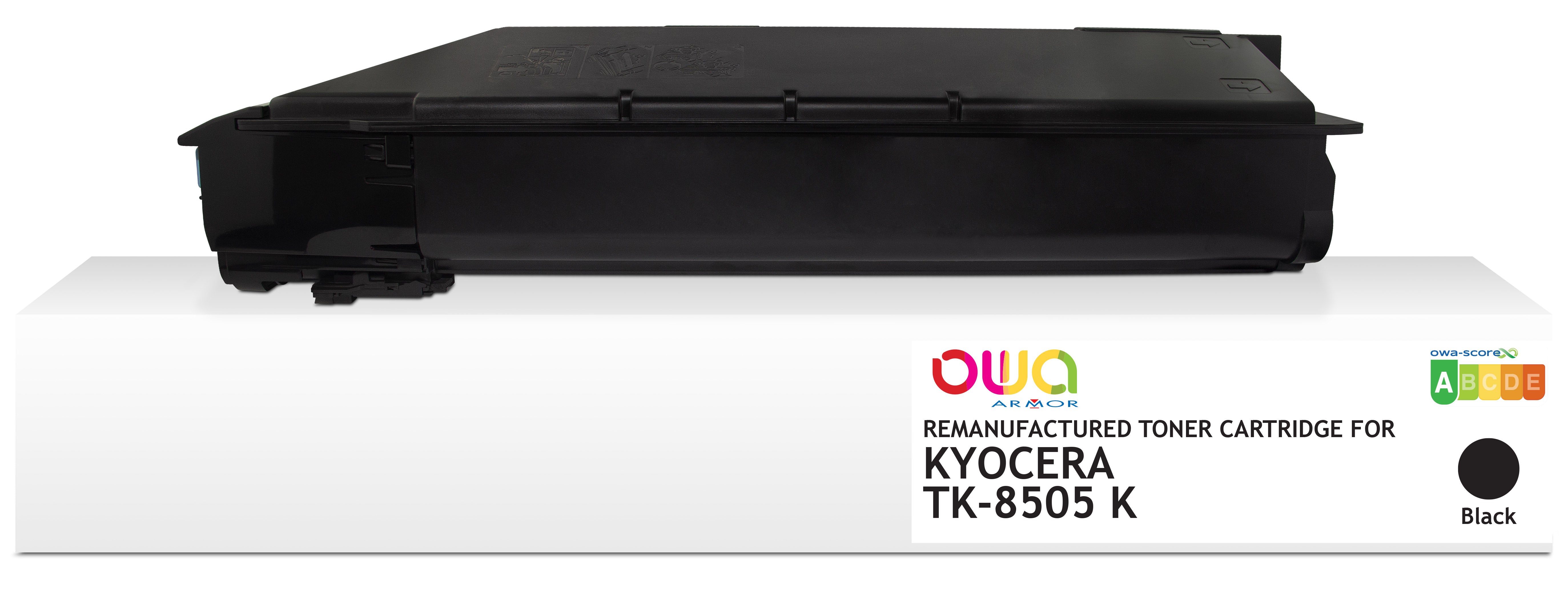 Kyocera Kyocera Tk-8505K - Remanufactured Toner Owa - Black