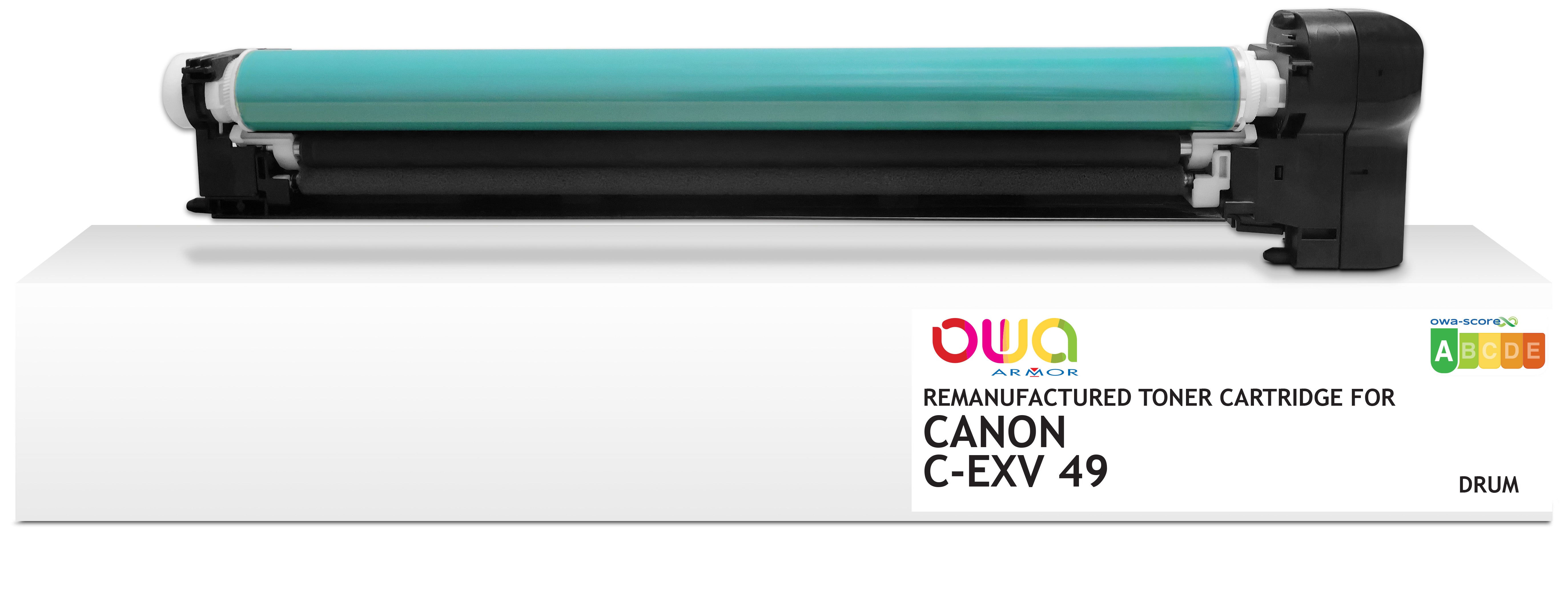 Canon Canon C-Exv49 Drum - Remanufactured Drum Owa - Drum Bcmy