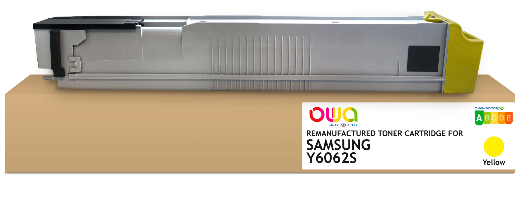 Samsung Samsung Clt-Y6062s/Els - Remanufactured Toner Owa - Yellow