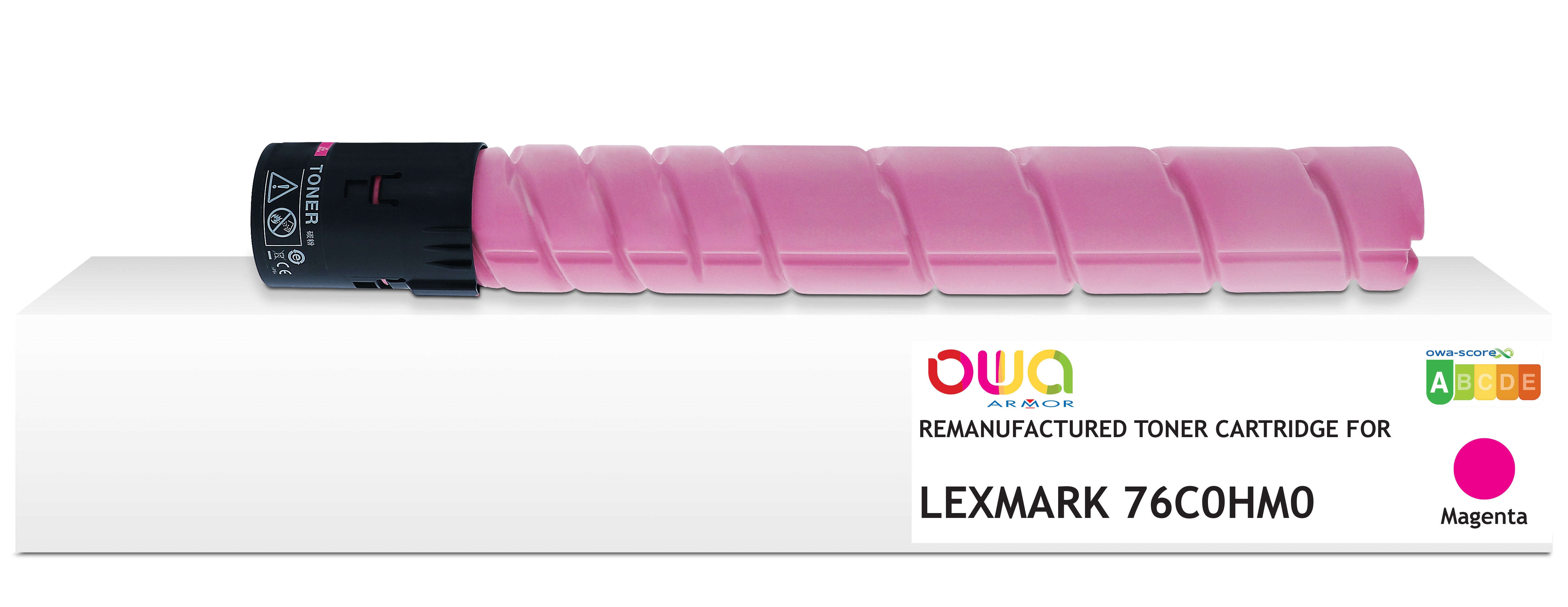 Lexmark Lexmark 76C0hm0 - Remanufactured Toner Owa - Magenta
