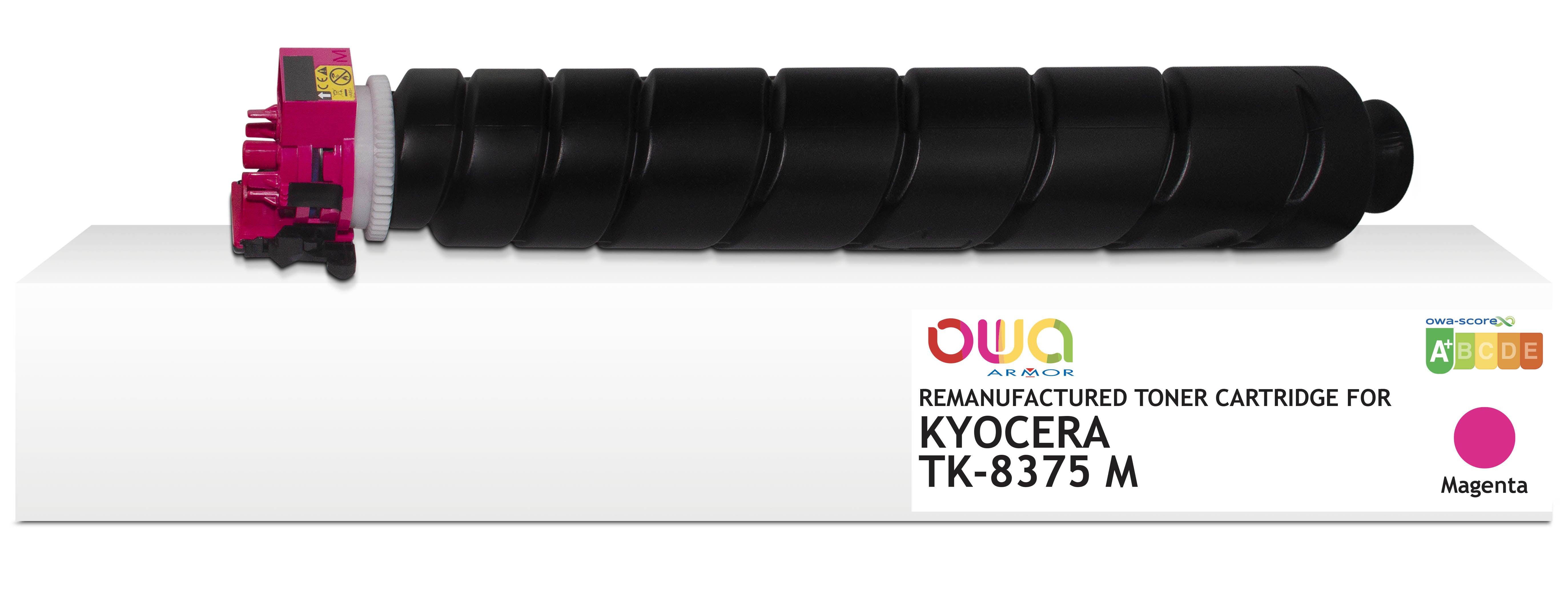 Kyocera Kyocera Tk-8375M - Remanufactured Toner Owa - Magenta
