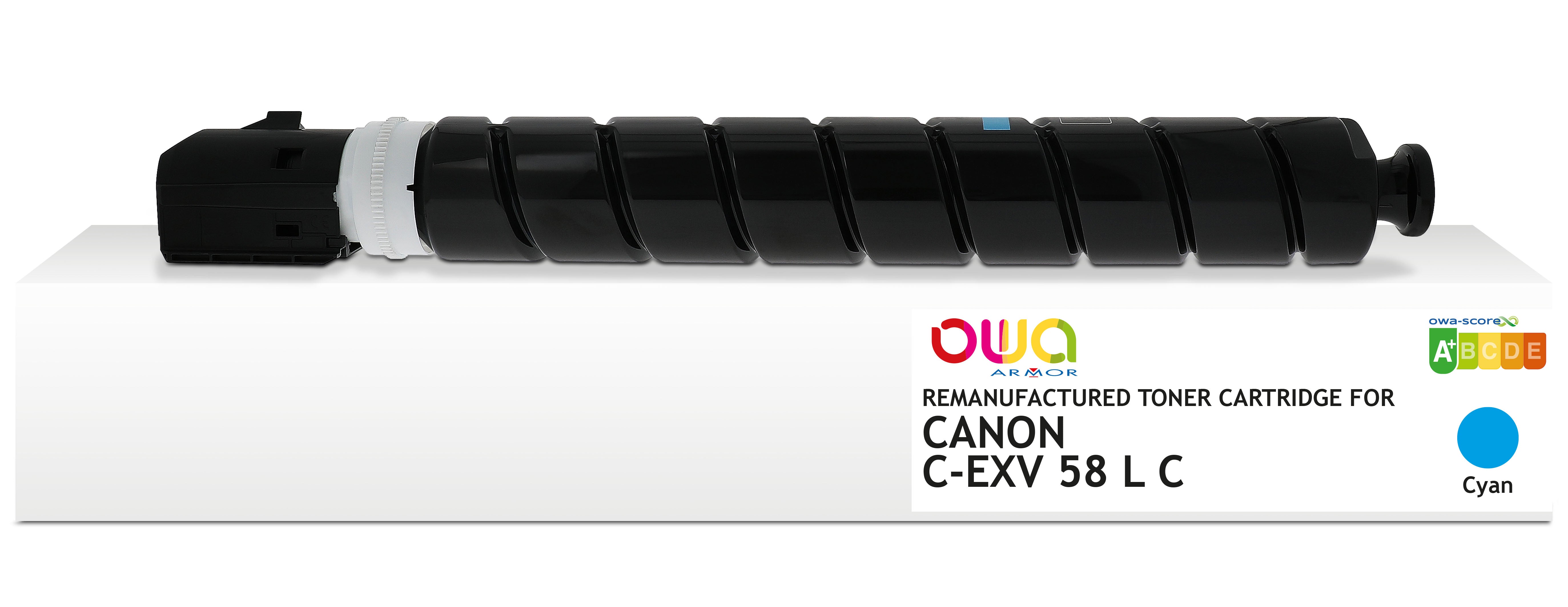 Canon Canon C-Exv58 L C - Remanufactured Toner Owa - Cyan