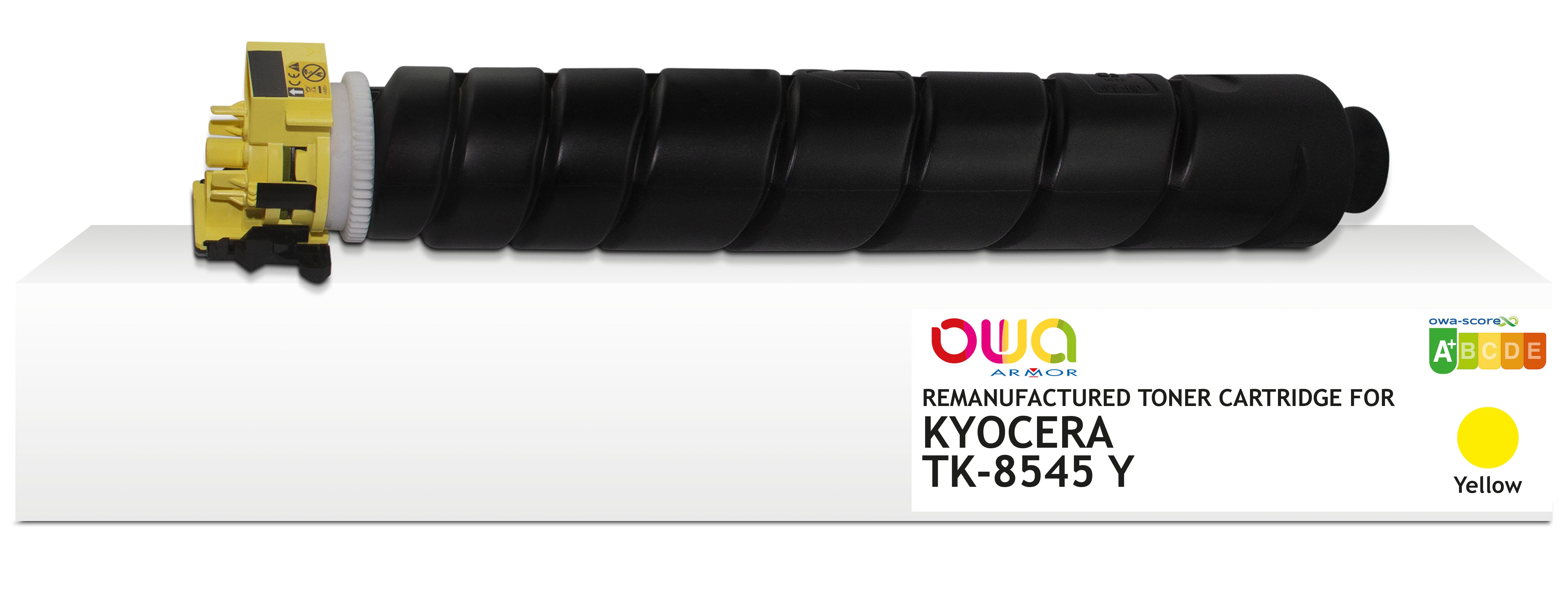 Kyocera Kyocera Tk-8545Y - Remanufactured Toner Owa - Yellow