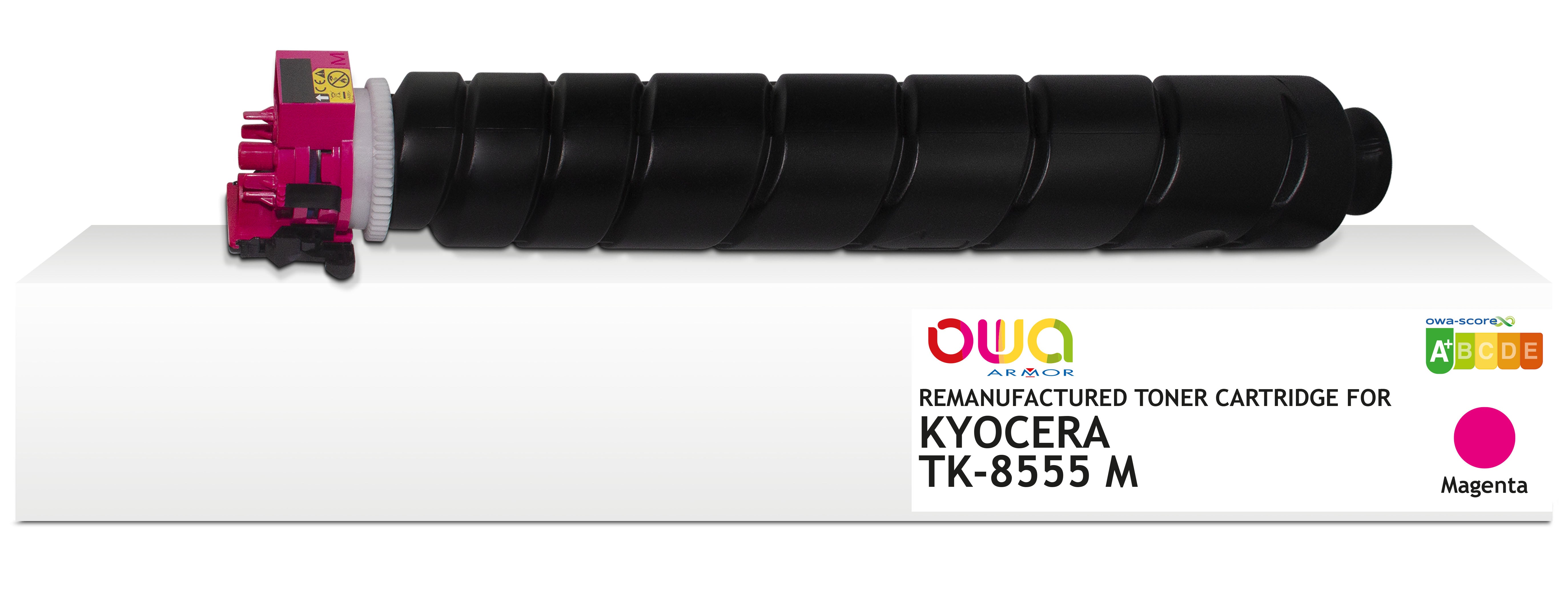Kyocera Kyocera Tk-8555M - Remanufactured Toner Owa - Magenta