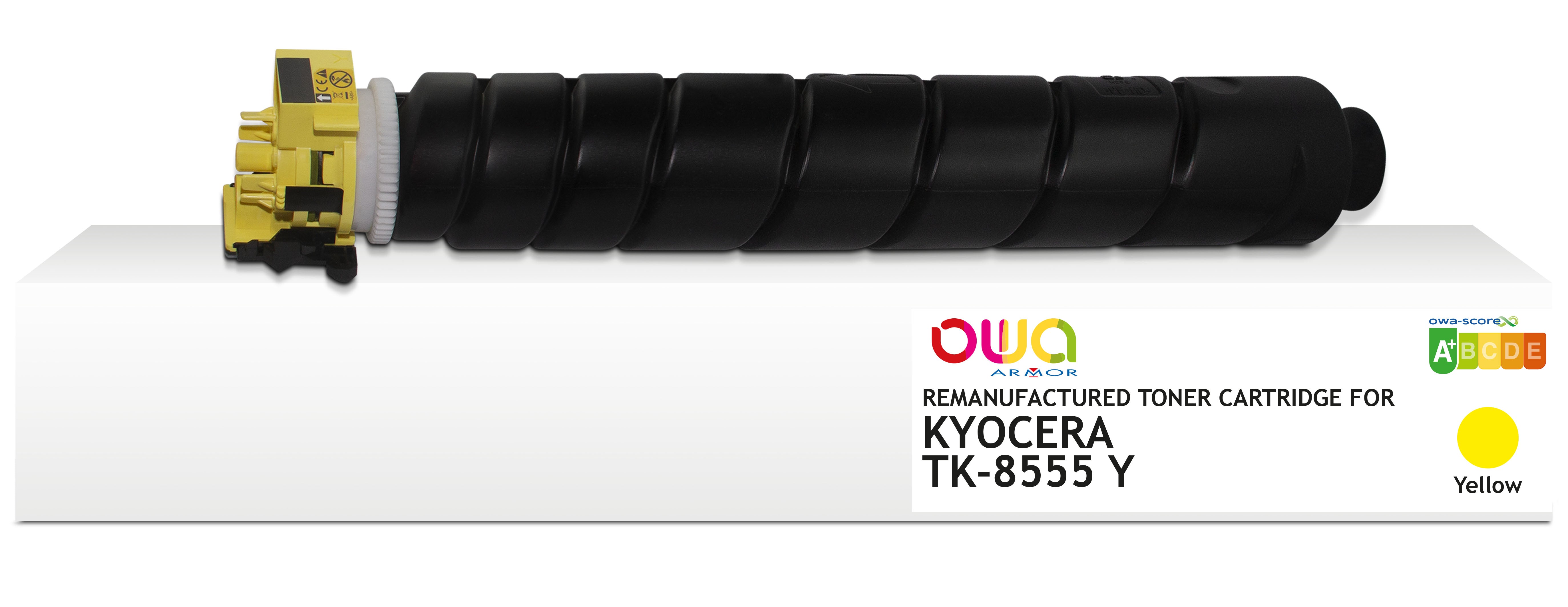 Kyocera Kyocera Tk-8555Y - Remanufactured Toner Owa - Yellow