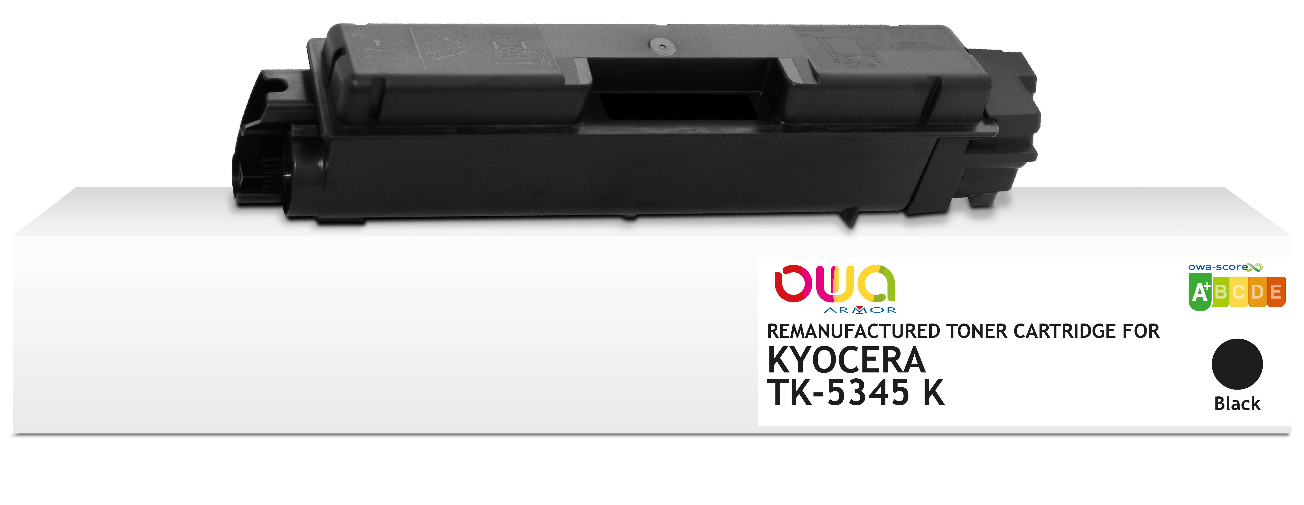 Kyocera Kyocera Tk-5345K - Remanufactured Toner Owa - Black