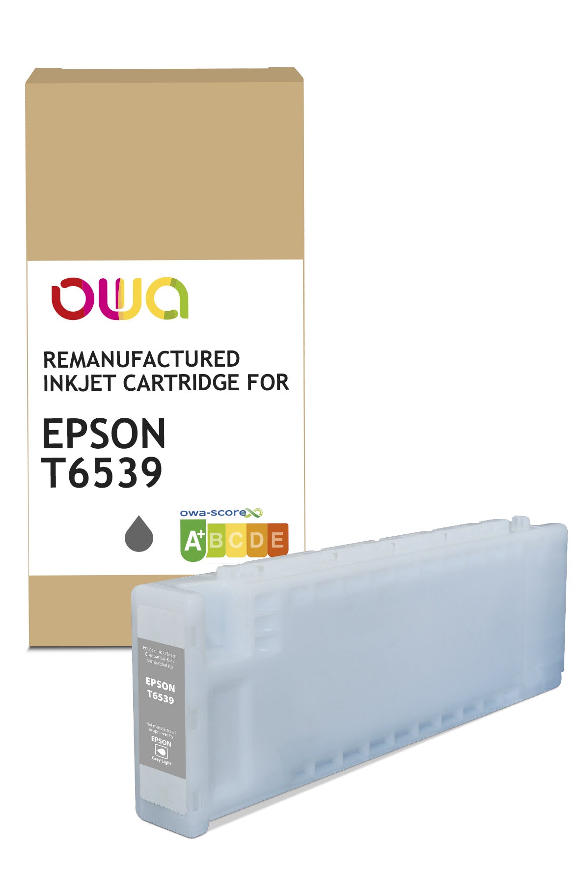Epson Epson C13t653900 - Remanufactured Plotter Ink Cartridge Owa - Light Light Black