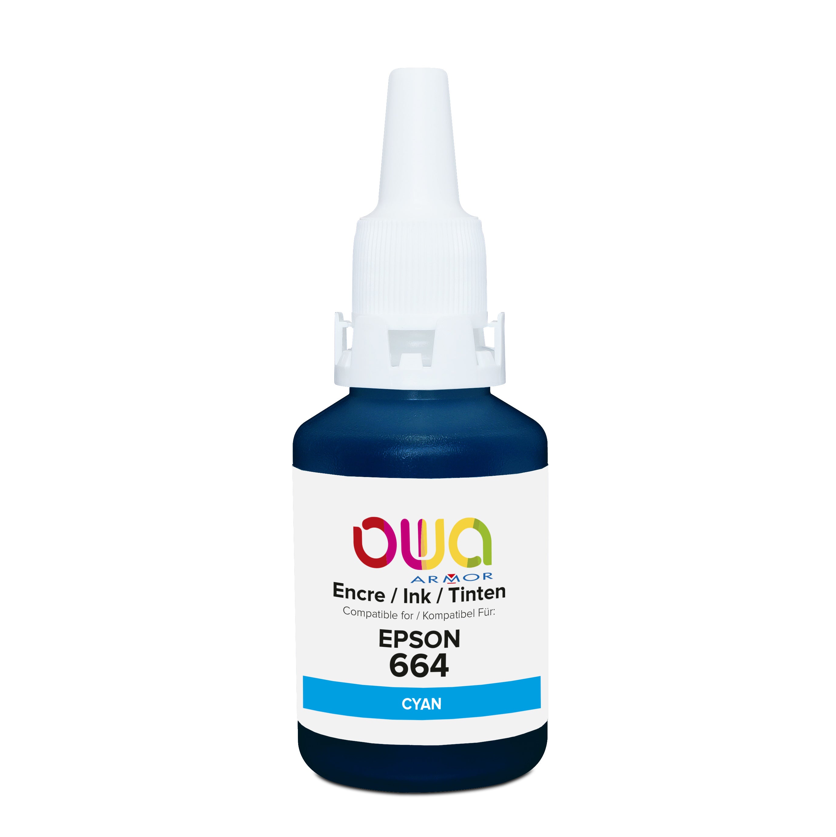 Epson Epson 664 - Compatible Ink Bottle Owa - Cyan