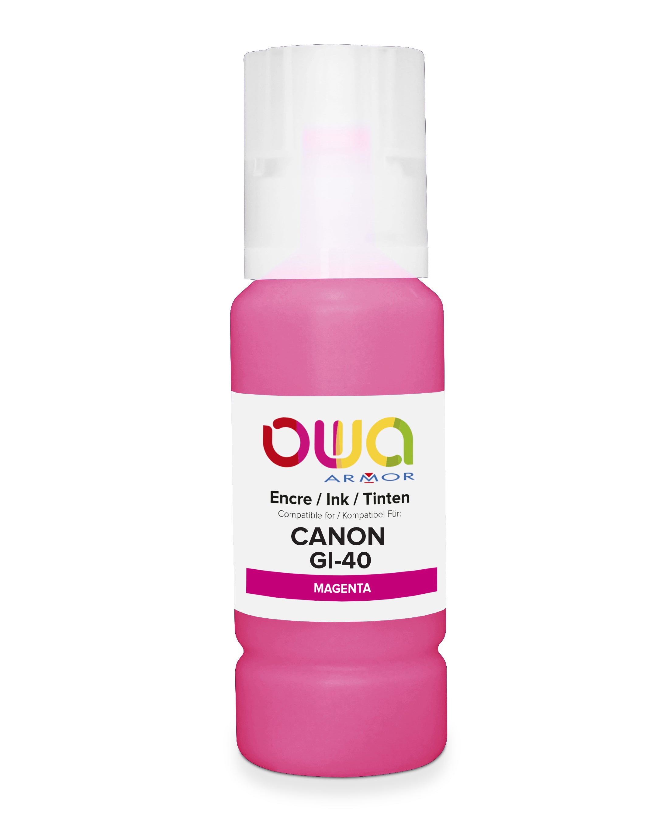 Canon Canon Gi-40 M - Compatible Ink Bottle Owa - Magenta