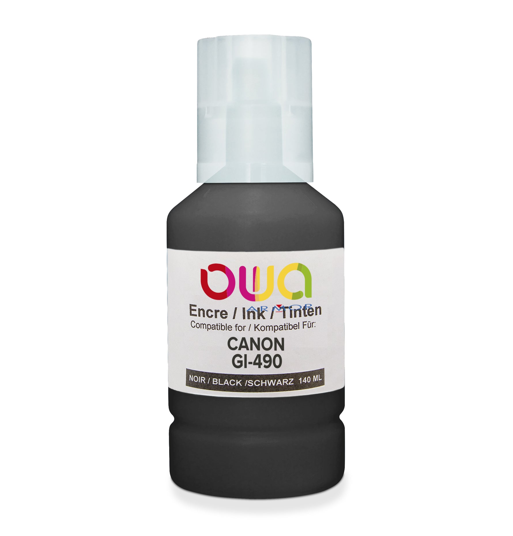 Canon Canon Gi-490 Bk - Compatible Ink Bottle Owa - Black