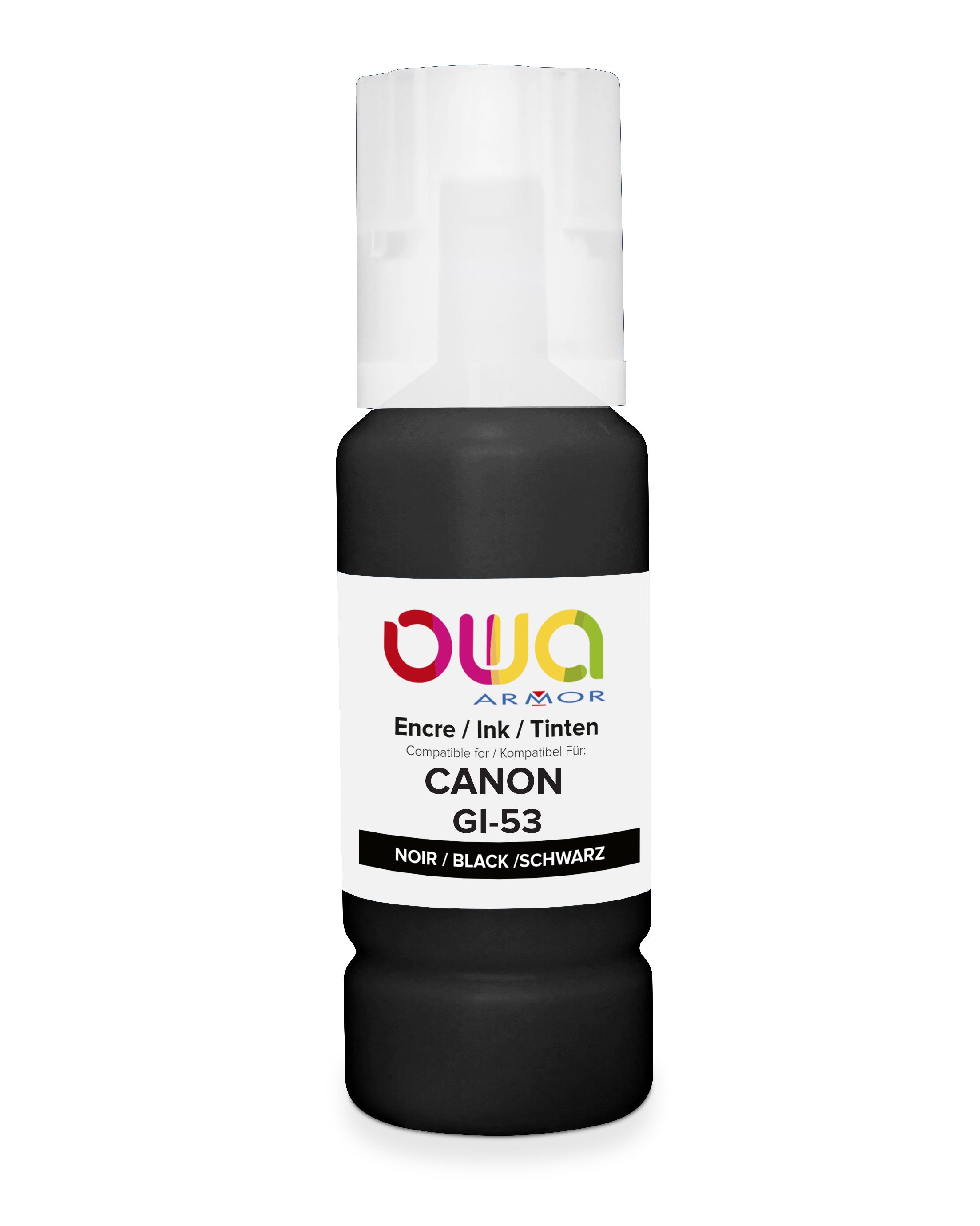 Canon Canon Gi-53 Bk - Compatible Ink Bottle Owa - Black