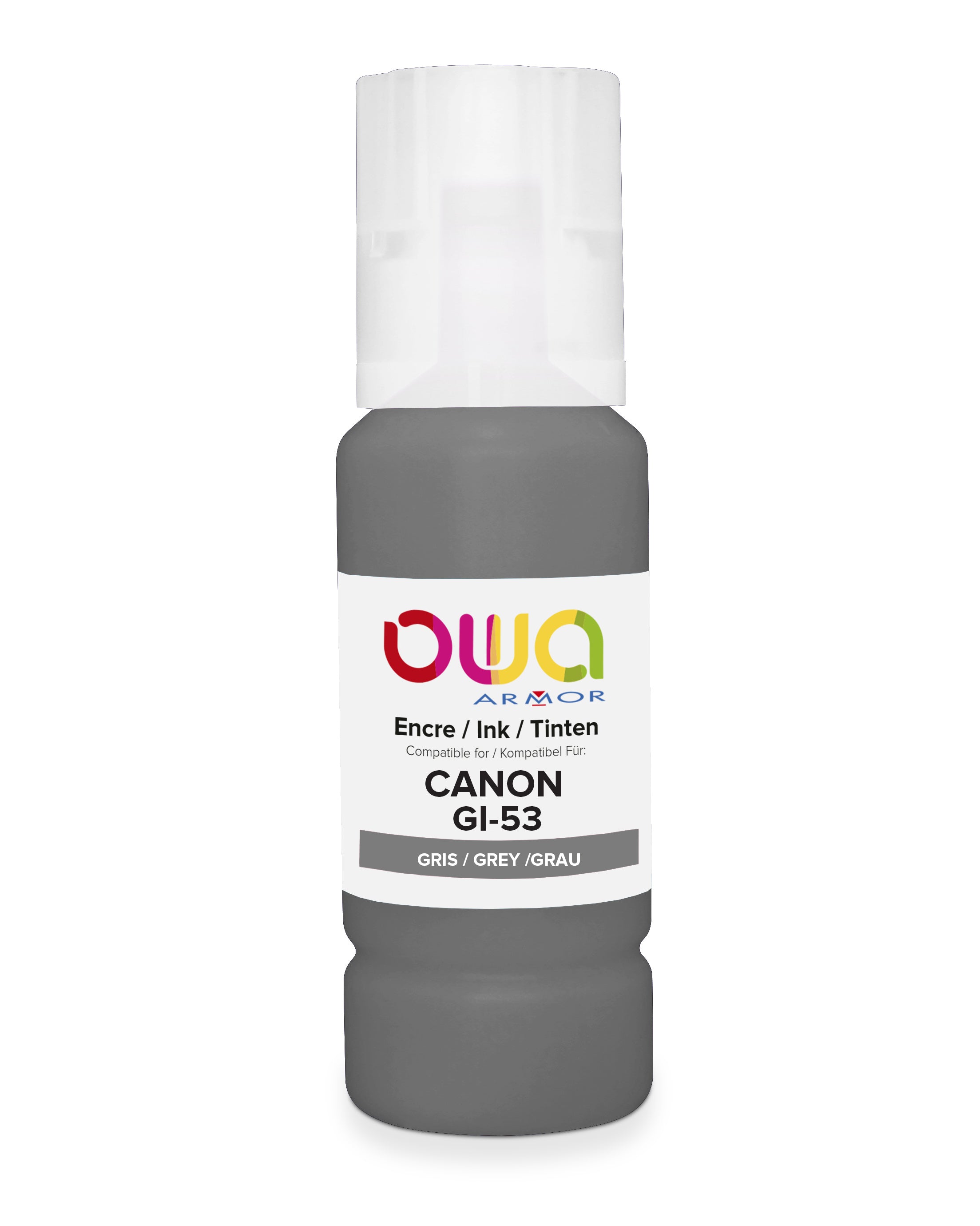 Canon Canon Gi-53 Gy - Compatible Ink Bottle Owa - Grey