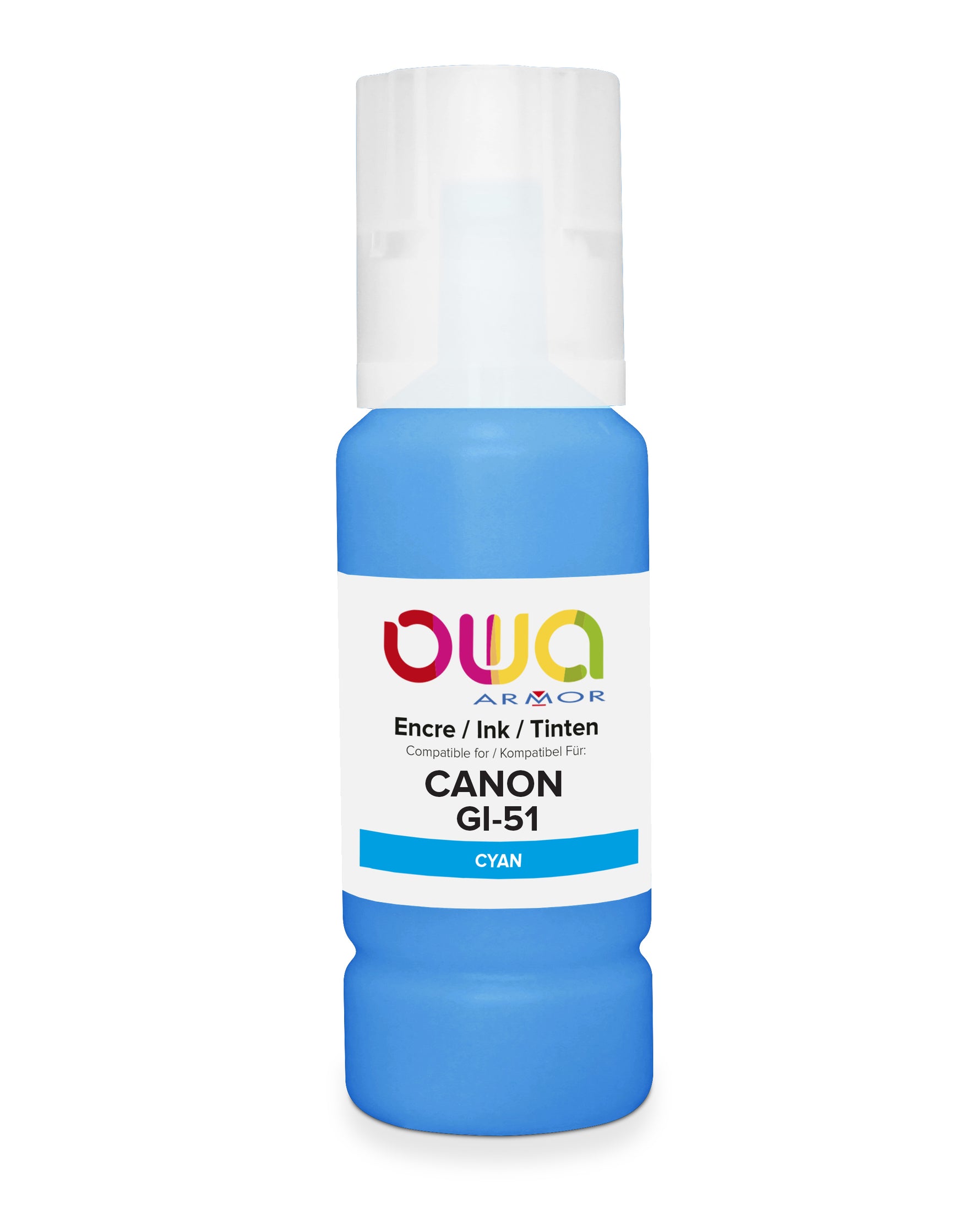 Canon Canon Gi-51 C - Compatible Ink Bottle Owa - Cyan