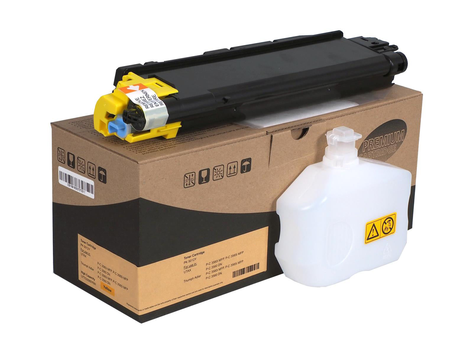 Utax Utax Pk 5012Y - Compatible Toner Altkin - High Capacity - Yellow